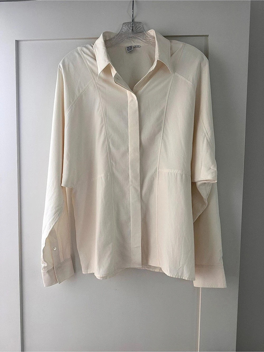 Toteme White Button Down Shirt Size 36 NWOT